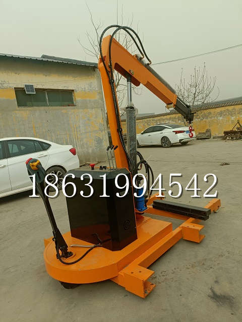忻州市自卸车厢随车吊 自制轮式四不像起重机 四驱平板吊 5吨 贵盛
